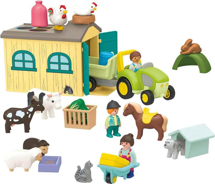 Productafbeelding Playmobil Tractor boerderij avontuur (71656)