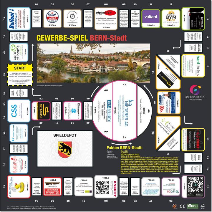 Actual product image Gewerbe-Spiel Bern City (German)