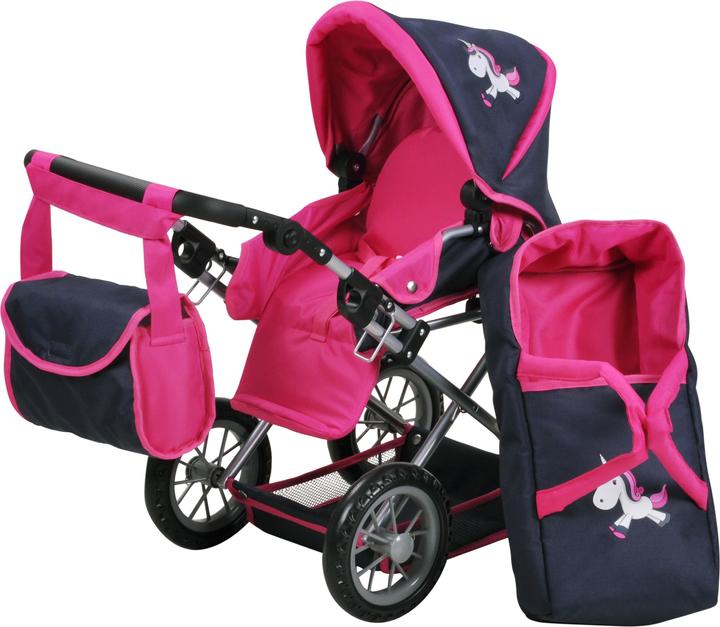 Image du produit Knorrtoys Puppenwagen Ruby - "UMA.Das Einhorn" blue
