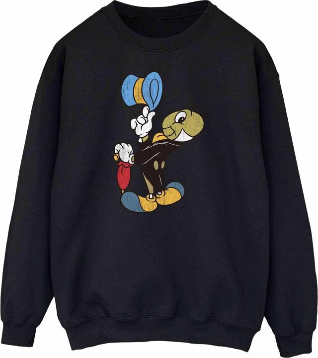 Actual product image Disney Womens/Ladies Pinocchio Jiminy Cricket Sweatshirt (XXL)