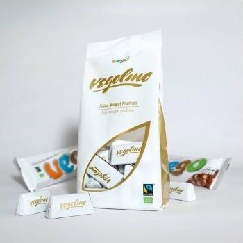 Actual product image Vego Chocolate vegolino fine nougat pralines organic (180 g)