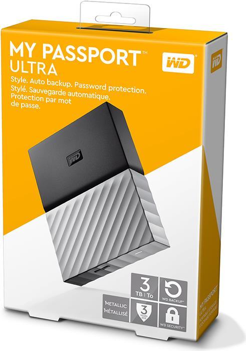 Actual product image WD My Passport Ultra (3 TB)