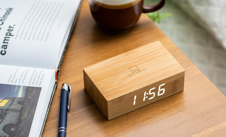 Actual product image Gingko Flip Click Clock