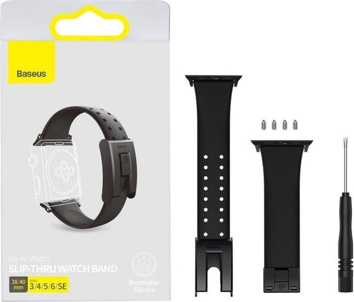 Produktbild Baseus Slip-Thru Watch Band (40 mm, Silikon)