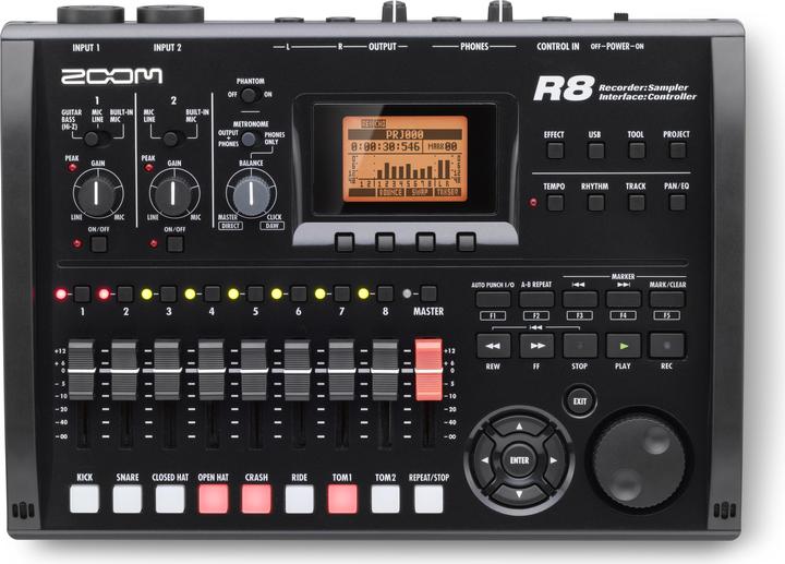 Actual product image Zoom R8 (Multitrack recorder)