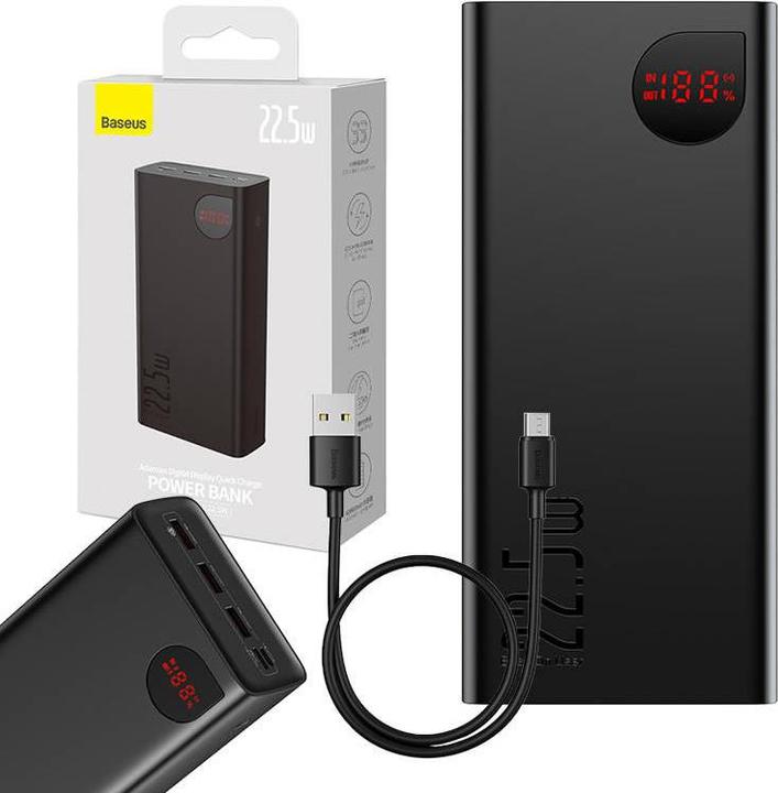 Produktbild Baseus Adaman Digital Display (40000 mAh, 22.50 W, 148 Wh)