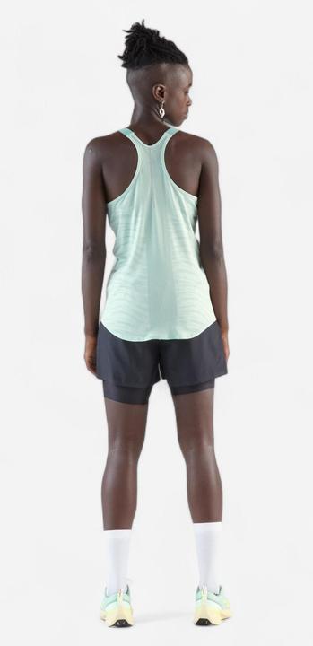 Produktbild Kiprun Run 500 women's running tank top with built-in bra - green (L)