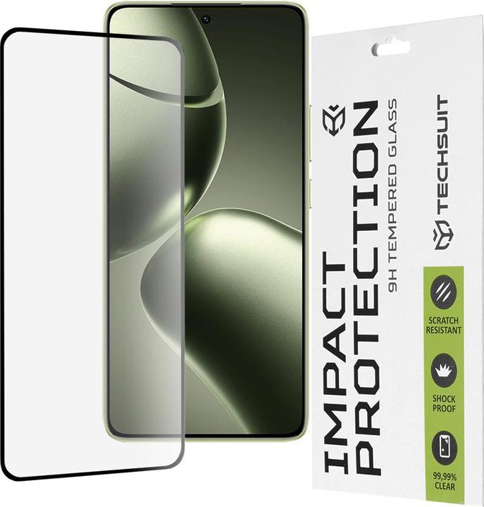 Produktbild Techsuit - 111D Full Cover / Full Glue Glass - Xiaomi 14T / 14T Pro - Black (1 Stück, Xiaomi 14T Pro, Xiaomi 14T)