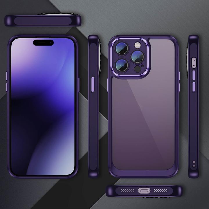Image du produit Cover-Discount iPhone 15 Pro Max - étui avec protection pour appareil photo violet (Apple iPhone 15 Pro Max)
