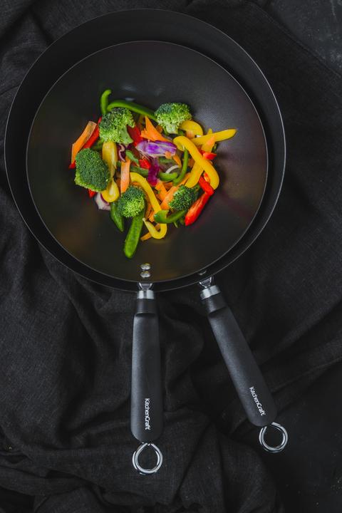 Produktbild World of Flavours Orient (26.50 cm, Wok Pfanne, Carbonstahl)
