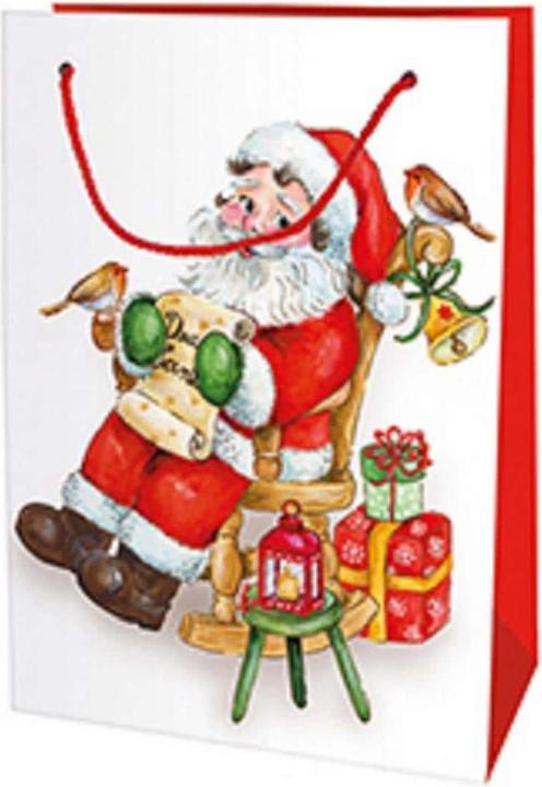 Actual product image Zishka Gift Bag Christmas Little Father Christmas (Gift bag, 1 x)