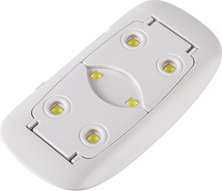 Produktbild JTI Mini-UV-LED-Lampe für Nägel, weiss