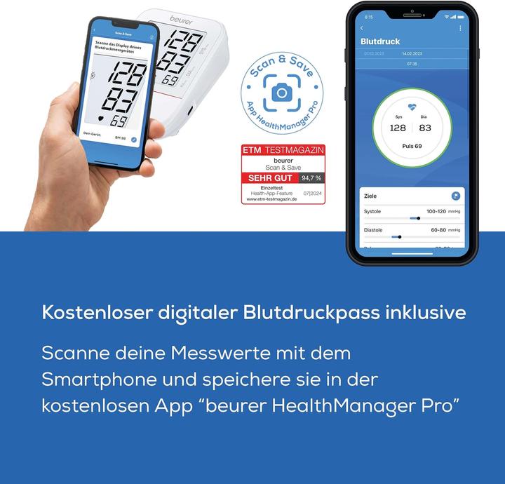 Produktbild Beurer BM 38 (Blutdruckmessgerät Oberarm)