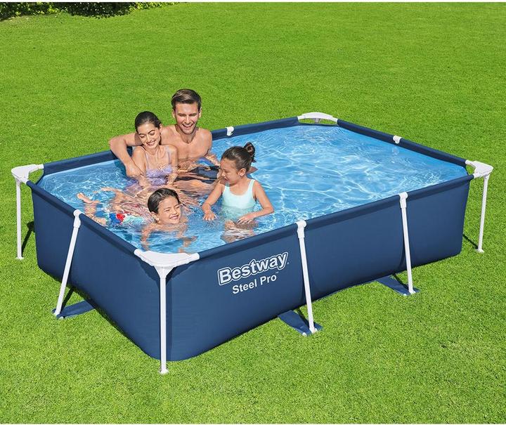 Productafbeelding Bestway Staal Pro Rect. Frame Zwembad 259x170x61cm (259 x 170 x 61 cm)