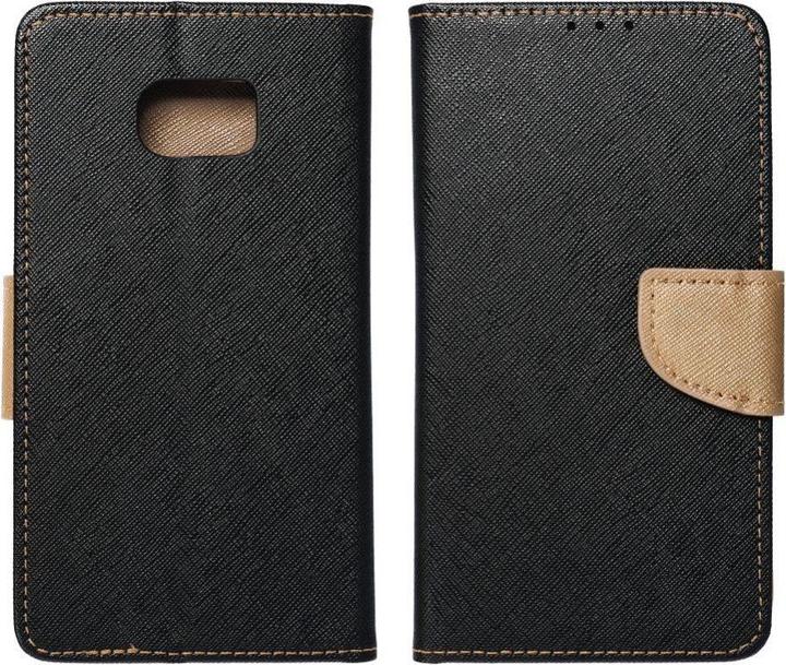 Productafbeelding OEM Book case FANCY Book case for SAMSUNG A36 black / gold (Samsung Galaxy A36)