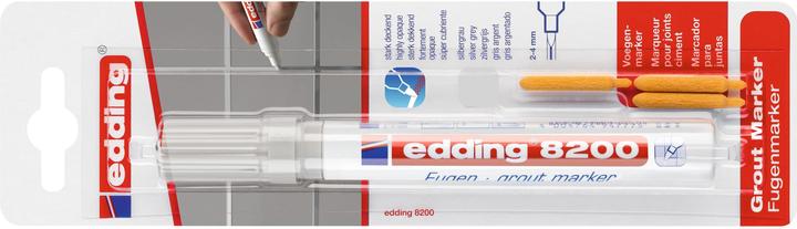 Immagine prodotto Edding Marcatore di giunzione 8200 (Argento, Grigio, 4 mm, 1 x)