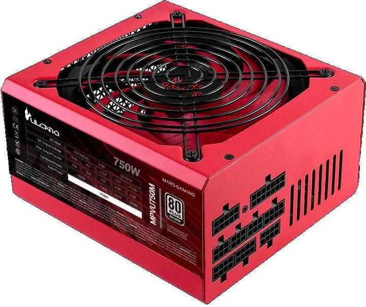 Immagine prodotto Mars Gaming Alimentazione Atx Vulcano Mpm - 750w (Rouge) (750 W)