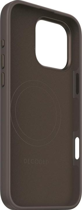 Produktbild Decoded AntiMicrobial Silicone Stacks Backcover Case with MagSafe for iPhone 16 Pro Max - Black (Apple iPhone 16 Pro Max)