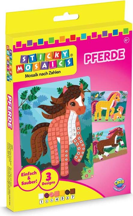 Produktbild Invento Sticky Mosaic Travel Pack Pferde 3 Motive