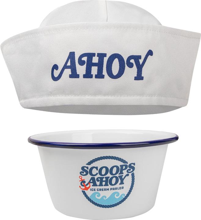 Actual product image Cinereplicas Stranger Things: Ice cream sundae with sailor's cap (1 x)