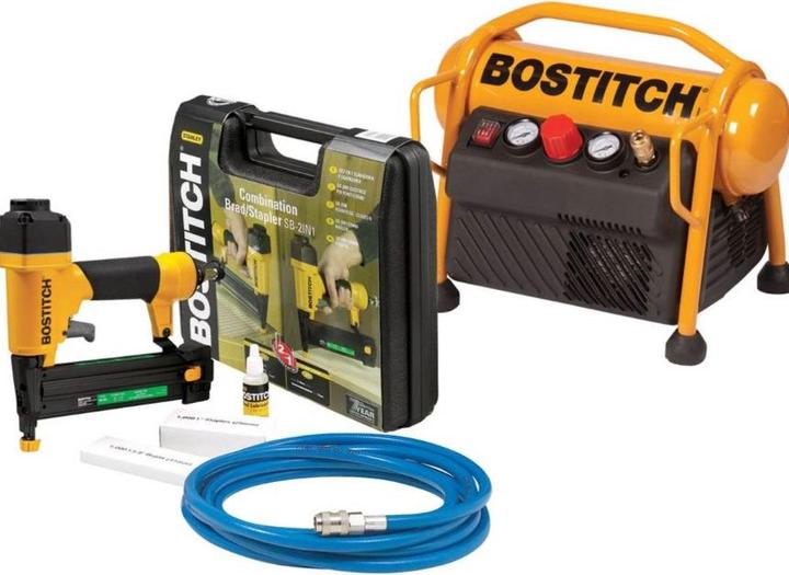 Produktbild Bostitch Stanley SB2IN1-BSTAK 2IN1 Hefter 15 - 40 mm 18 Gauge Klammern TSTAK Koffer!