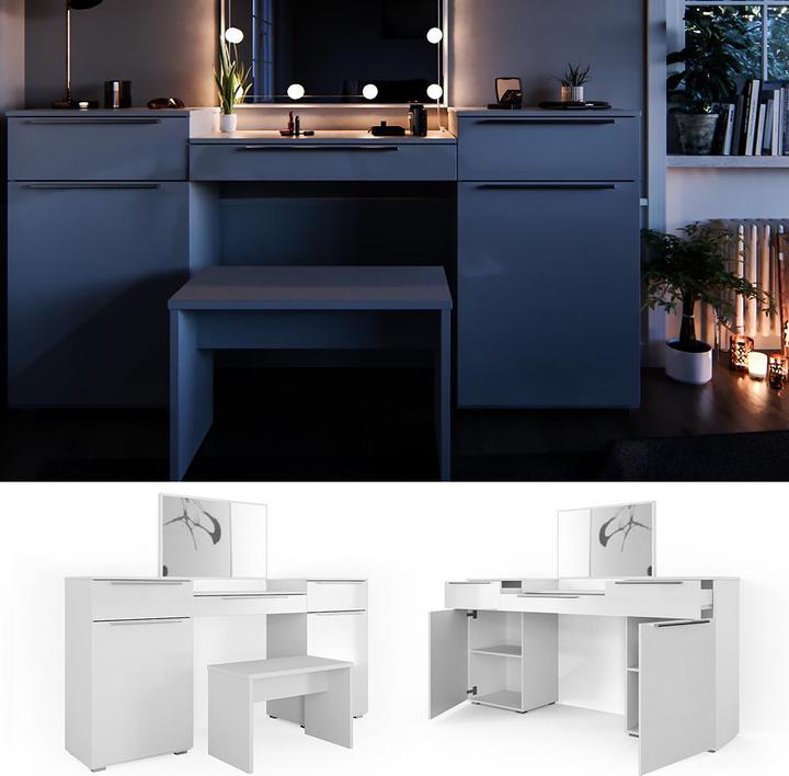 Actual product image Vicco Lilli with stool (190 x 90 x 39 cm)