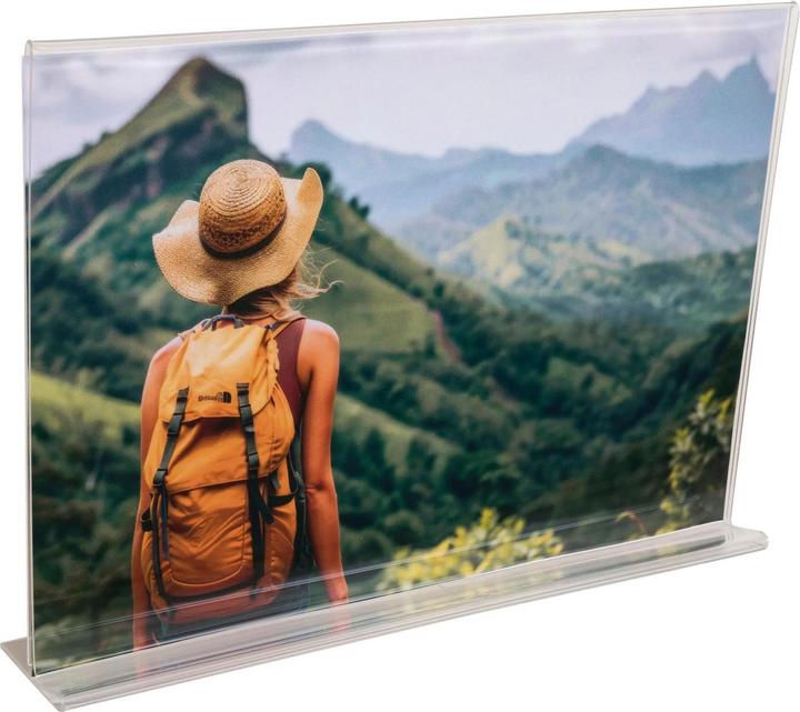 Actual product image Exacompta Gerader Tischaufsteller A4, horizontal, 302x60x210 mm (A4)