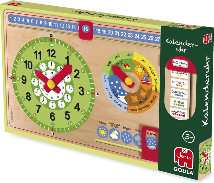 Produktbild Goula Kalenderuhr Kleinformat (Deutsch)
