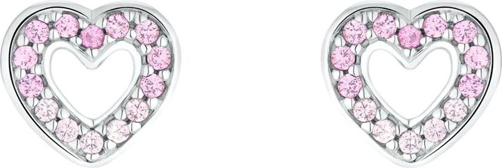 Produktbild Prinzessin Lillifee Ohrschmuck für Mädchen, 925 Sterling Silber, Zirkonia (synth.), Herz (925er Silber)
