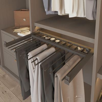 Actual product image Hettich Ausziehbarer Hosenhalter -800 anthrazit