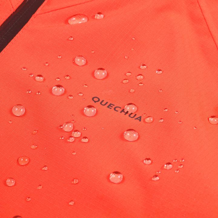 Immagine prodotto Quechua Wanderjacke MH900 Kinder Gr. 122–170 wasserdicht Wandern orange (6, 7, 8)