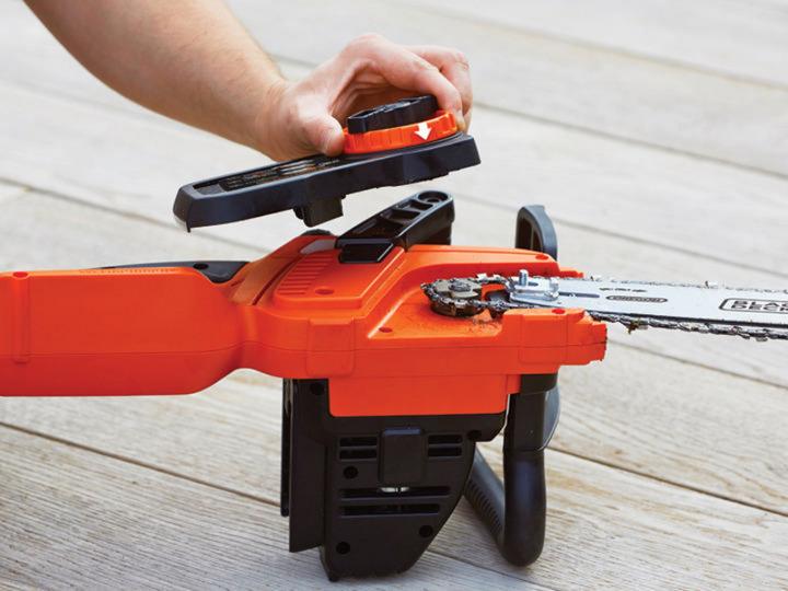 Actual product image Black & Decker Cordless chainsaw GKS3630L20 (Battery chain saw)