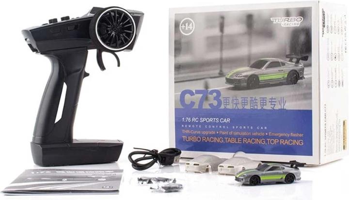Image du produit Turbo Racing Micro Sport C73, Vert, RTR, 1:76 (RTR Prêt à fonctionner)