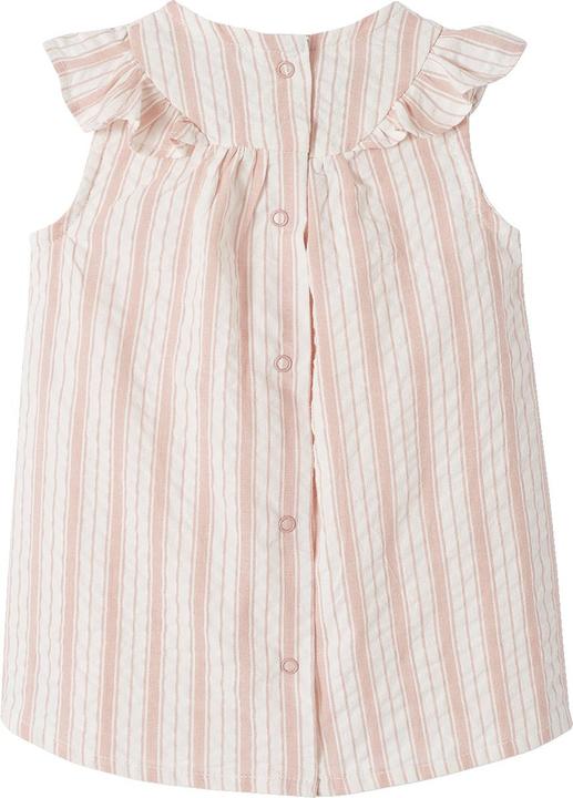 Actual product image Vertbaudet Baby dress in striped seersucker (80)