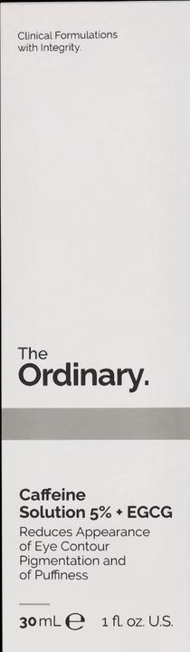 Immagine prodotto The Ordinary Soluzione di caffeina 5% + EGCG (Siero, 30 ml, Giorno)