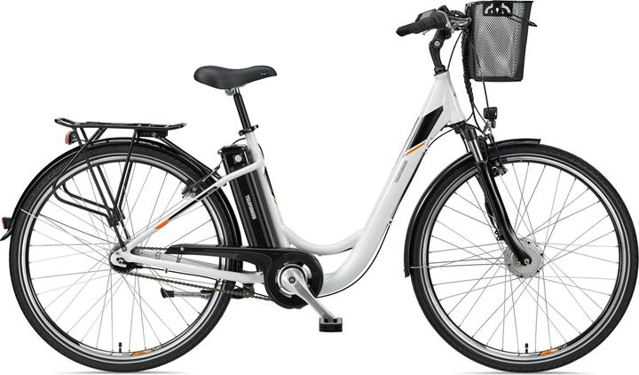 Telefunken Multitalent RC840, City E-Bike, Motor power 250 W, Wheel size 28 ", Warranty 24 month(s), White (48 cm)