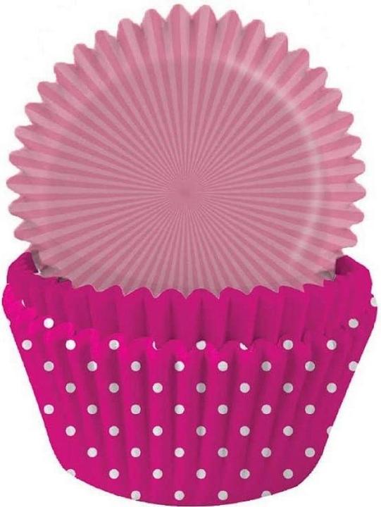 Actual product image Anniversary House Dotted Muffin and Cupcake Cases (Pack of 75)