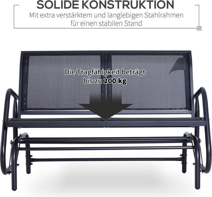 Actual product image Outsunny Rocking bench