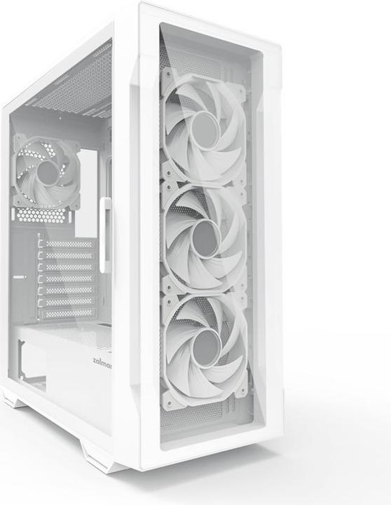 Produktbild Zalman PC case I3 Neo TG Mid Tower RGB fan x4, white (Mini-ITX, ATX)