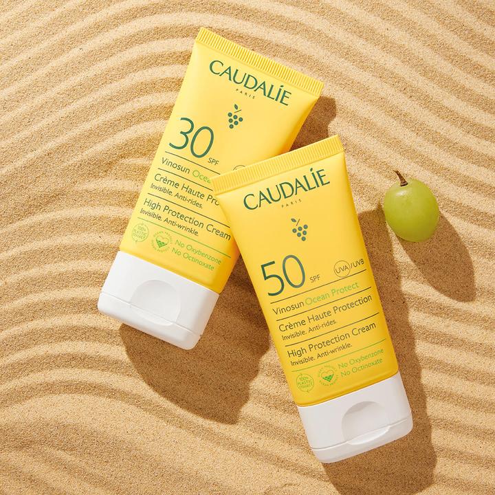 Produktbild Caudalie Vinosun Haute Protecting Sun (Sonnencreme, SPF 50, 50 ml, 72 g)