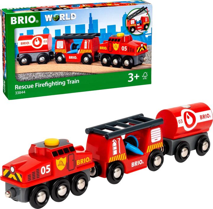 Produktbild Brio Feuerwehr Löschzug