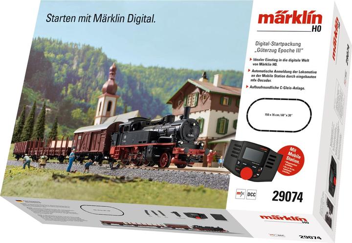 Actual product image Märklin Digital Start Set Freight Train Era III (Track H0)