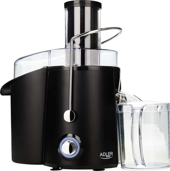 Actual product image Adler Juicer AD 4127 Matt Black, 1000 W, Number of Speeds 2