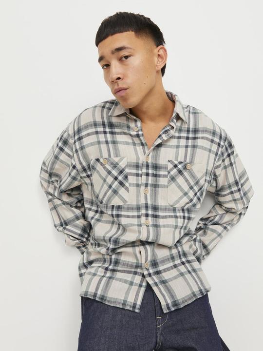 Image du produit Jack & Jones Karierte Overshirt (M)