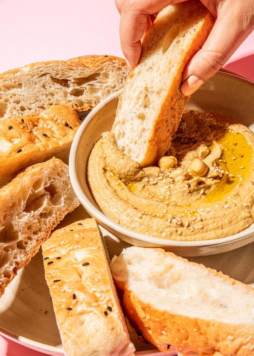 Actual product image KoRo Mixture of roasted organic chickpea flour for making hummus (500 g)