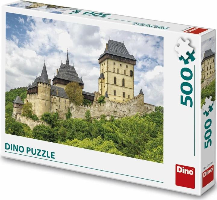 Actual product image Dino Puzzle Karlstejn Castle, Czech Republic 500 pieces (500 pieces)
