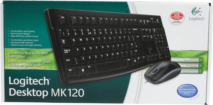 Actual product image Logitech MK120 (US, Cable)