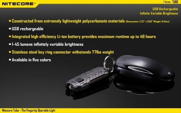 Produktbild Nitecore Tube Keylight (5.70 cm, 45 lm)