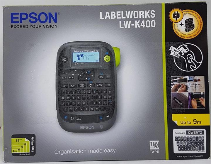 Actual product image Epson LABELWORKS LW-K400 QWERTZ