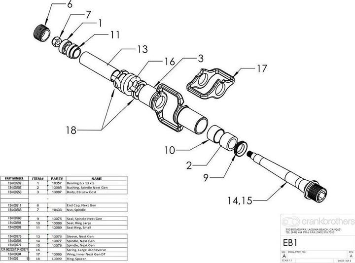 Produktbild Crankbrothers Eggbeater 1